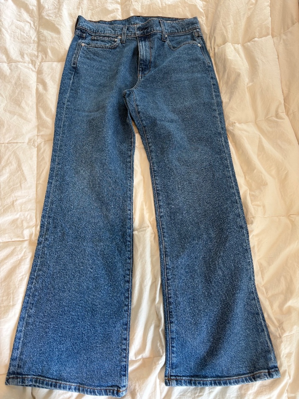 AYR The Hangout Jeans 31S Short High Rise Straight Leg Petite Denim